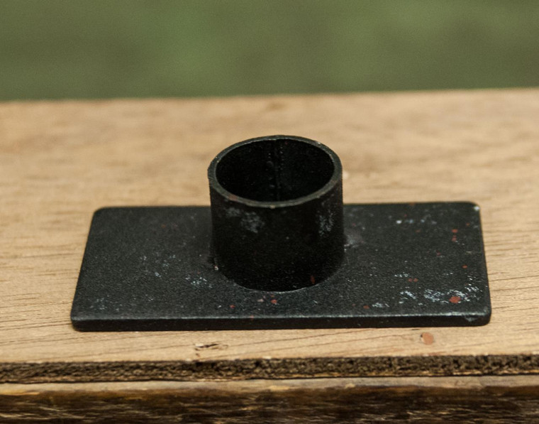 Primitive Iron Candle Holder - Taper