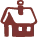 burgundy house decoration