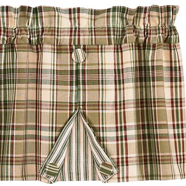 Thyme Button Pleat Valance