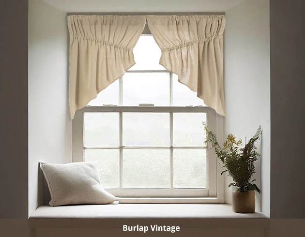Farmhouse Style - Burlap Vintage