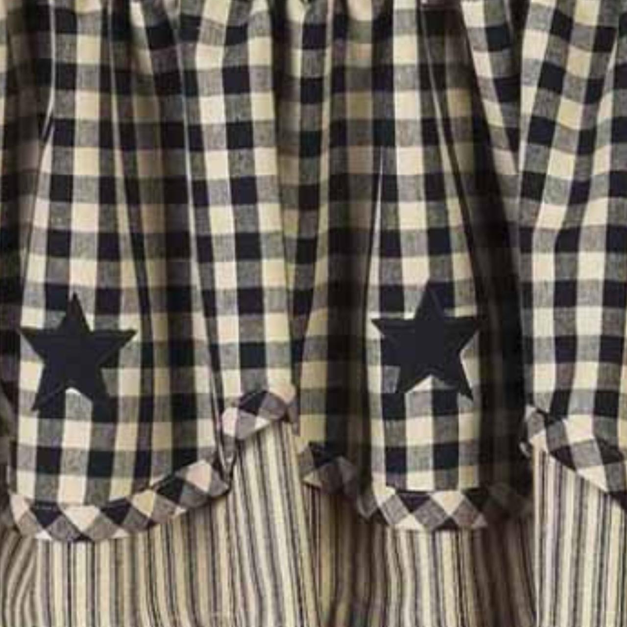 Heritage House Check Fairfield Valance