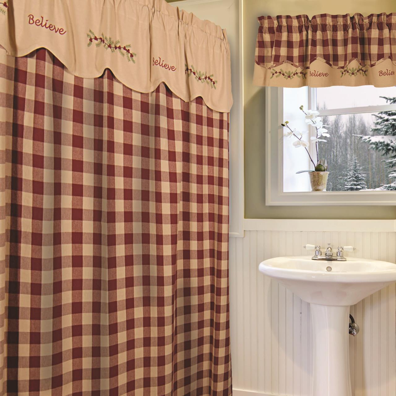 Believe Shower Curtain - Exclusive