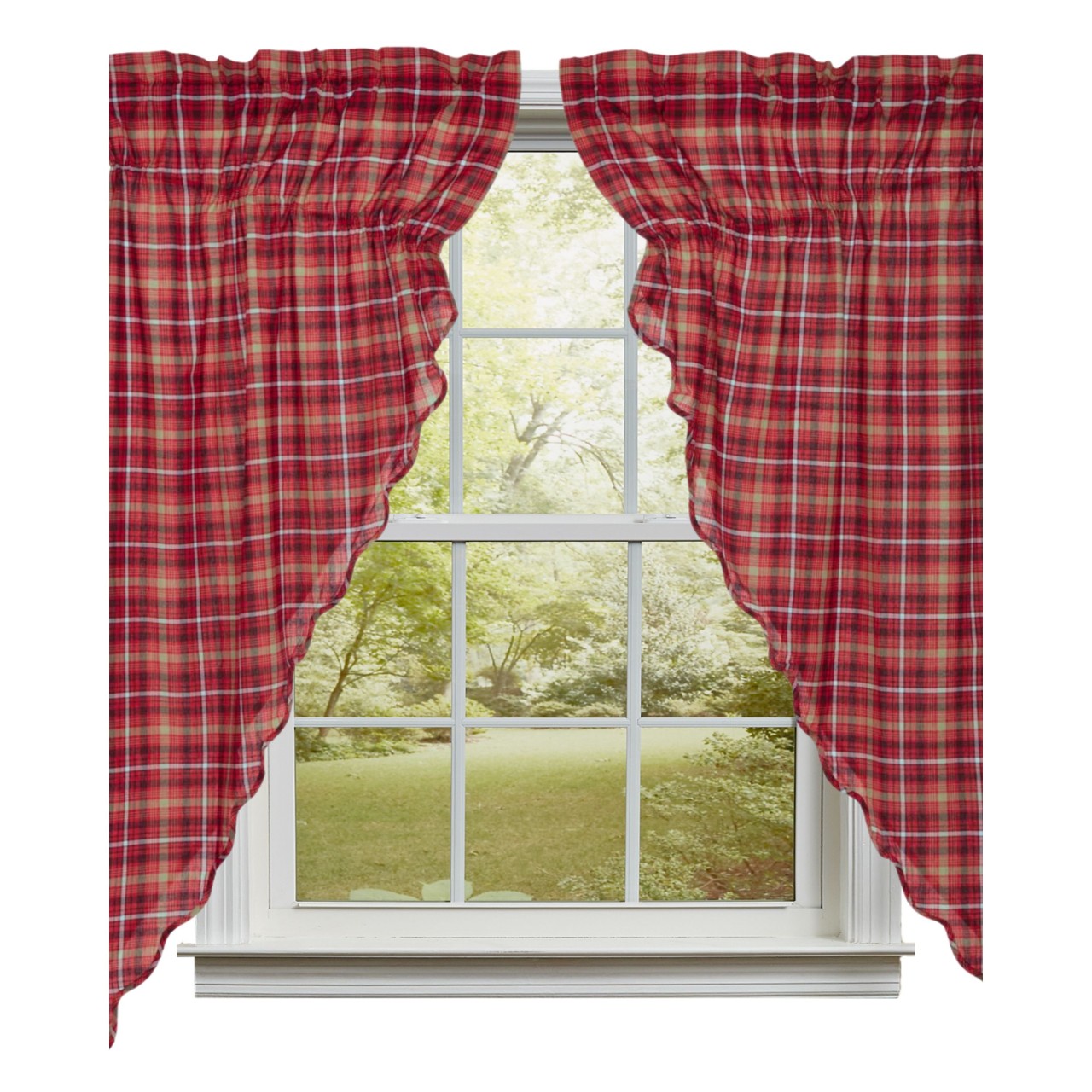 Braxton Prairie Gathered Curtains - Thumbnail 2