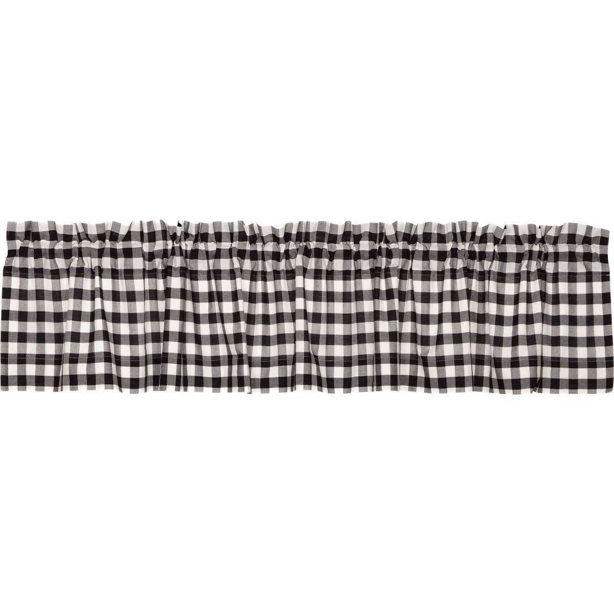 Annie Buffalo Check Black Valance - Thumbnail 2