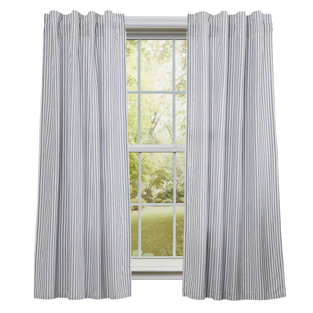 Sawyer Mill Blue Ticking Stripe Panels