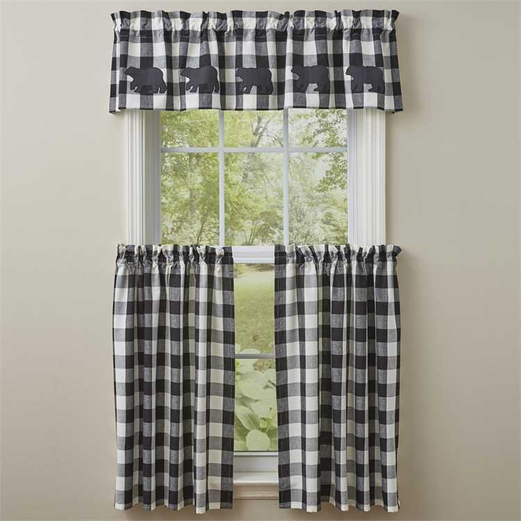 Park Designs Wicklow Check Valance - Thumbnail 4