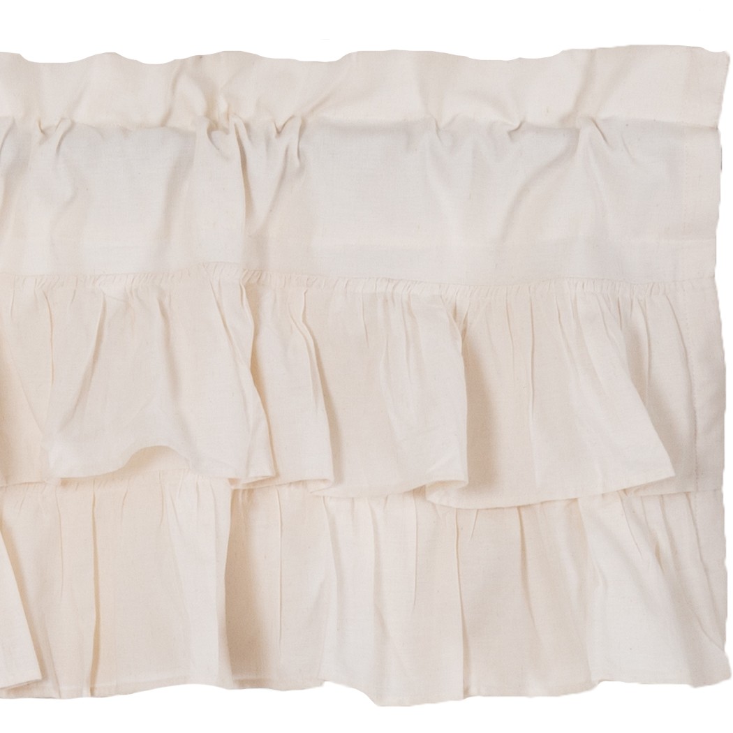 Simple Life Flax Antique White Valance