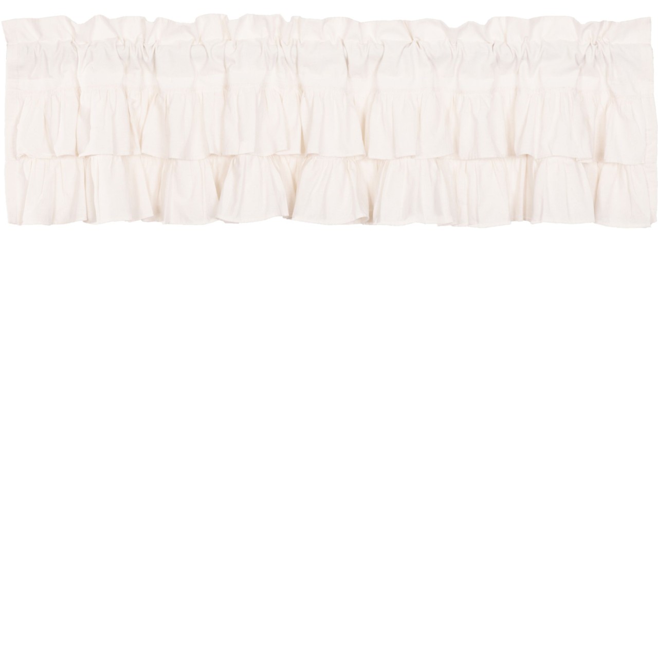 Simple Life Flax Antique White Valance - Thumbnail 3
