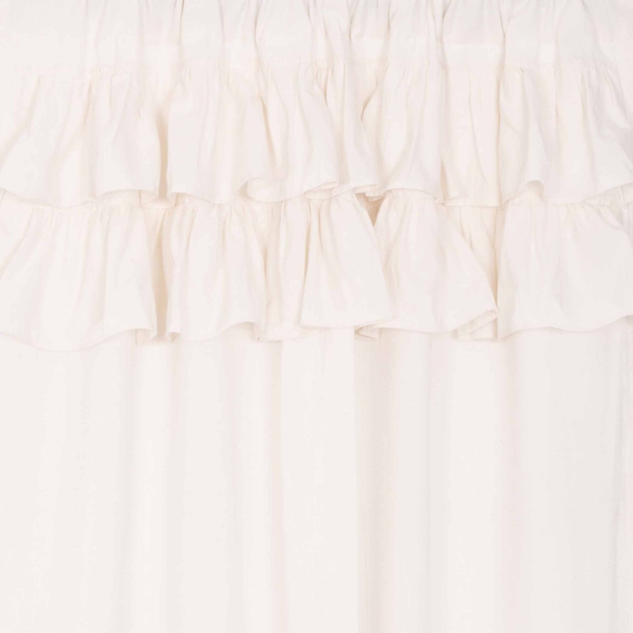 Simple Life Flax Antique White Valance - Thumbnail 4