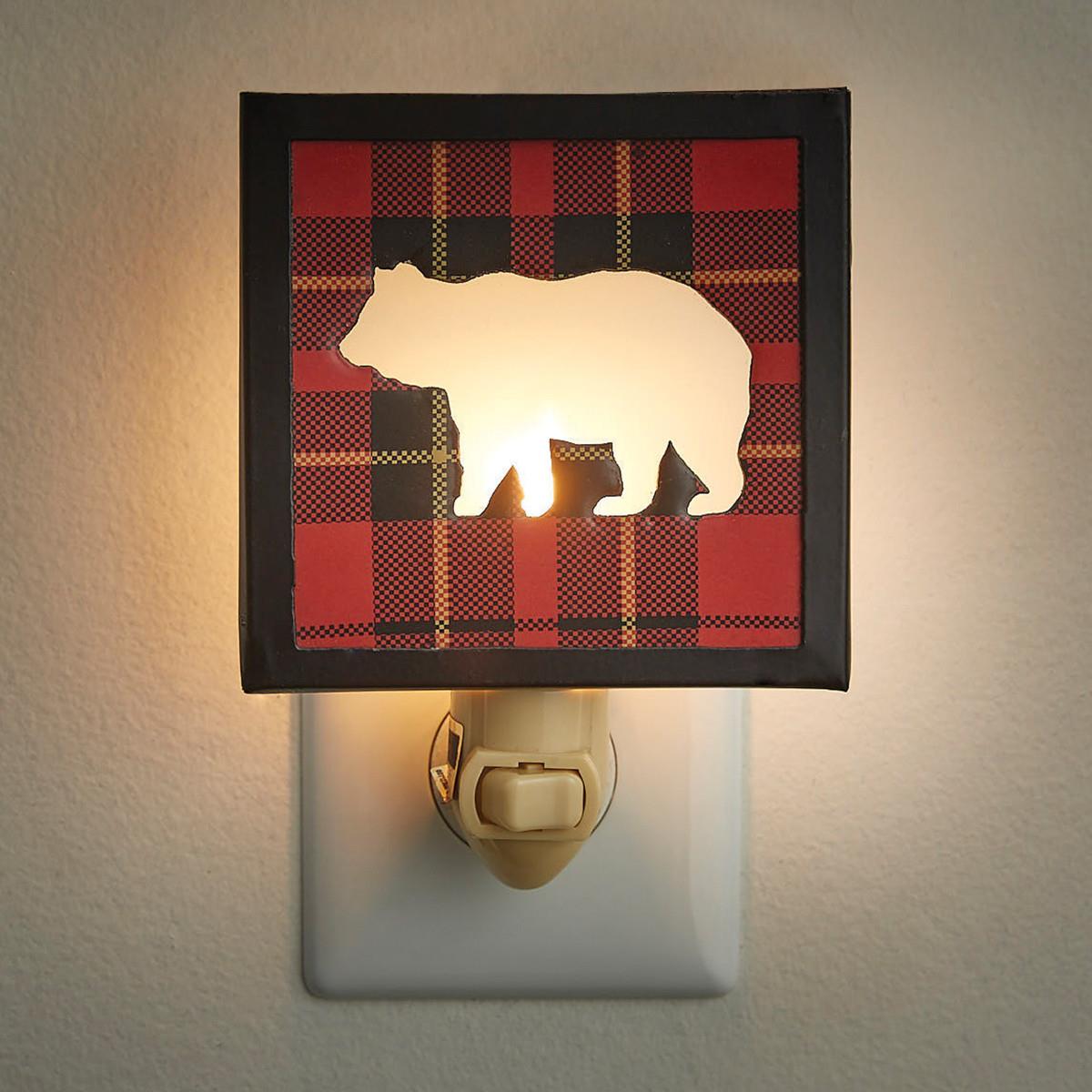 Sportsman Plaid Night Light