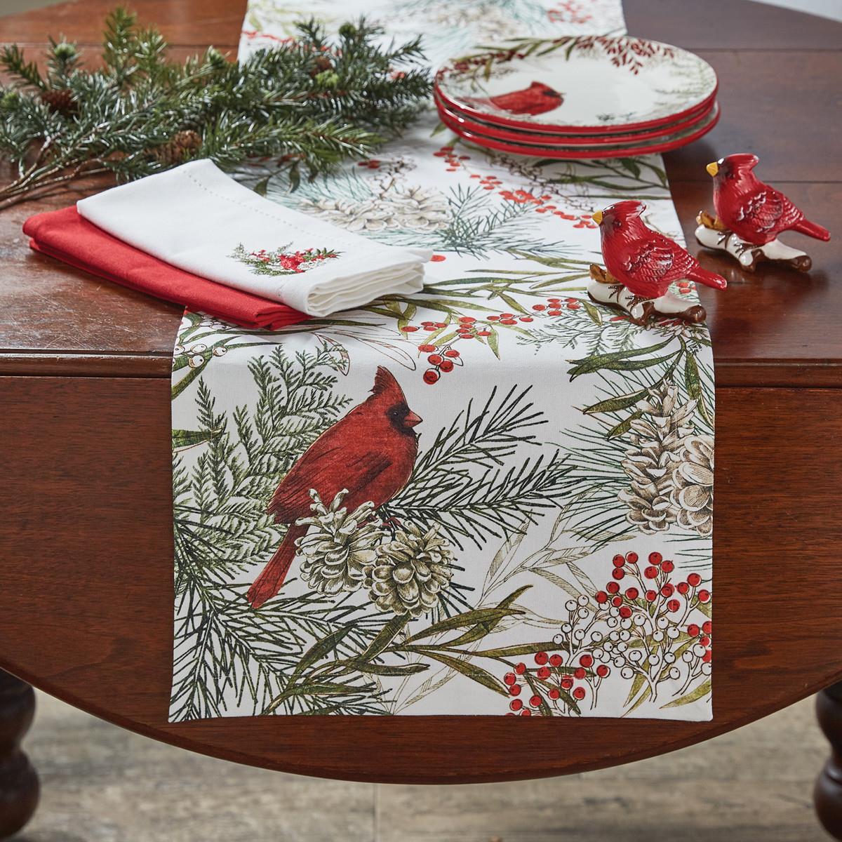 Cardinal Table Runner - 13x36 - Country Village Shoppe