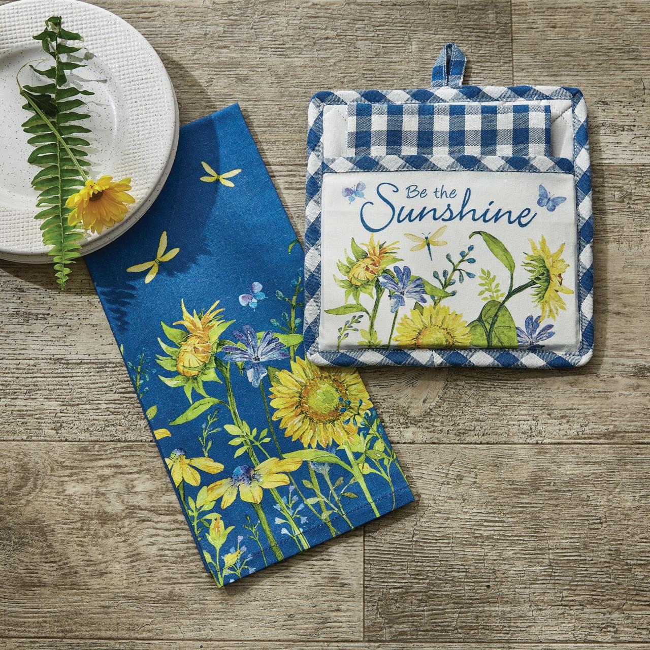 Sunny Day Pocket Potholder Set - Thumbnail 2