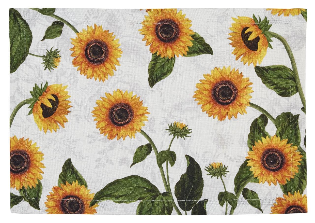 Sunflower Toile Placemats