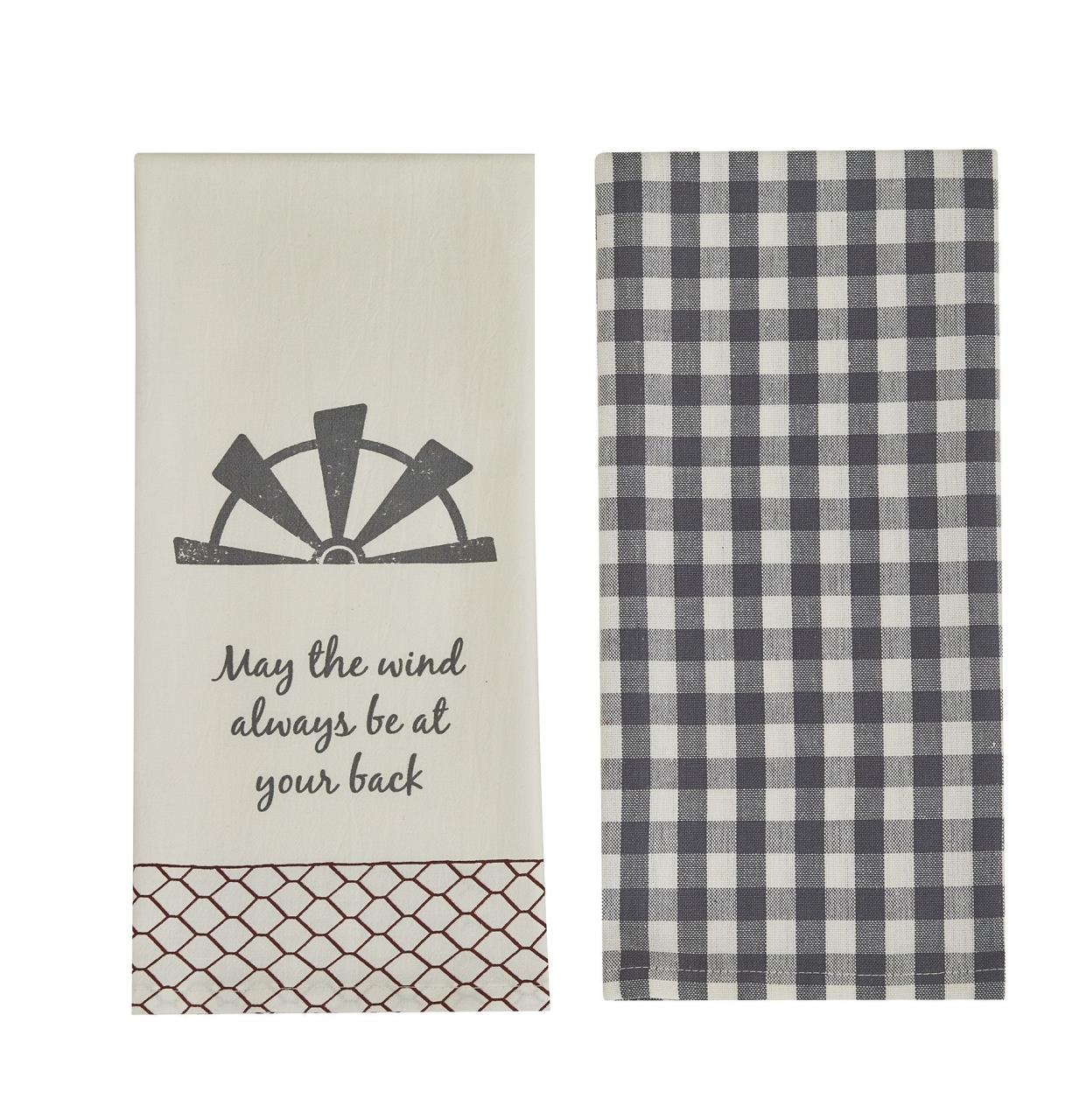 May The Wind Dishtowels