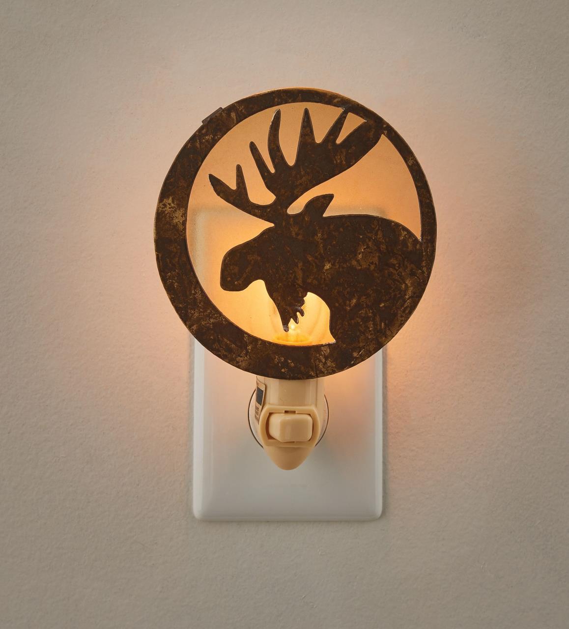 Moose Head Night Light