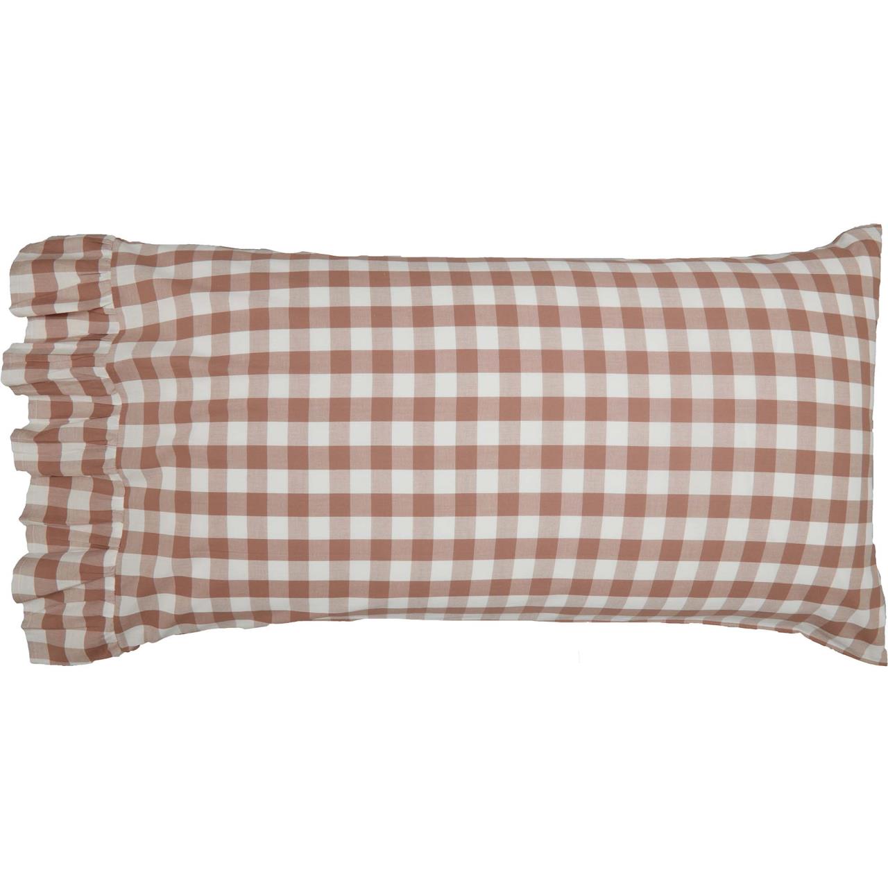 Annie Buffalo Check Portabella Pillowcases