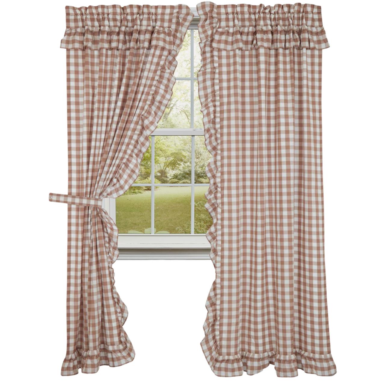 Annie Buffalo Check Portabella Ruffled Tiers - Thumbnail 3