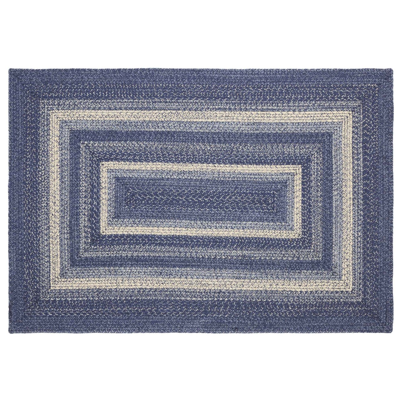 Great Falls Blue Jute Rugs - Country Village Shoppe