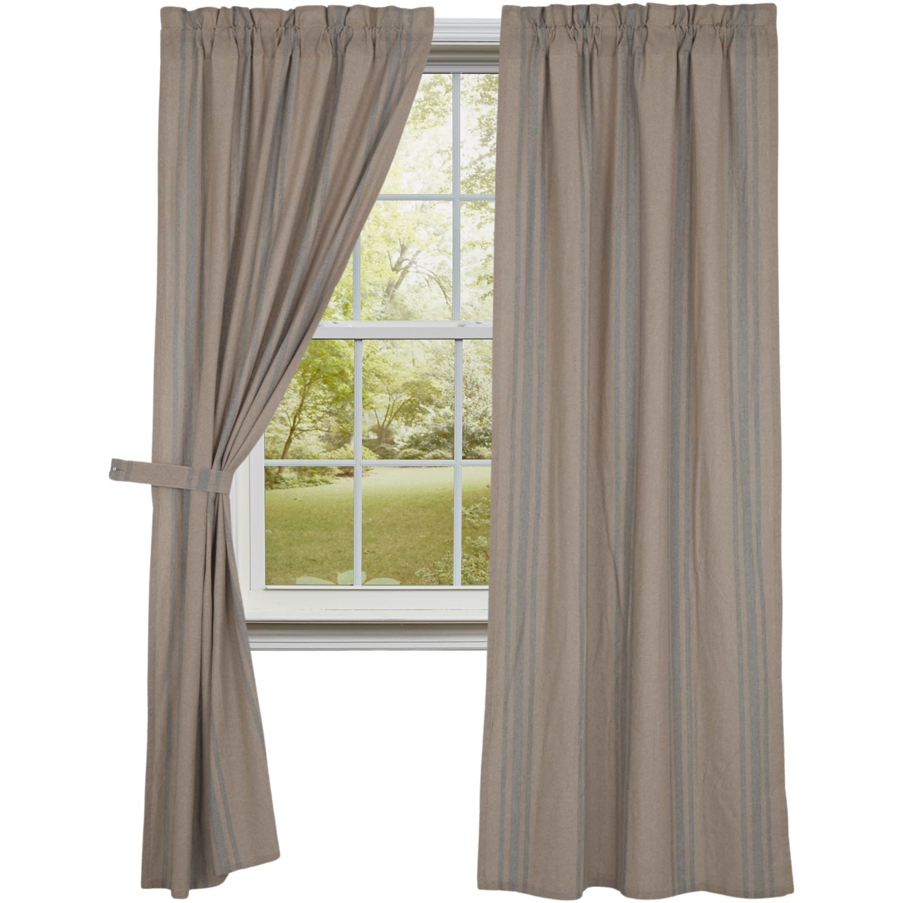 Grain Sack Blue Panels - Thumbnail 2