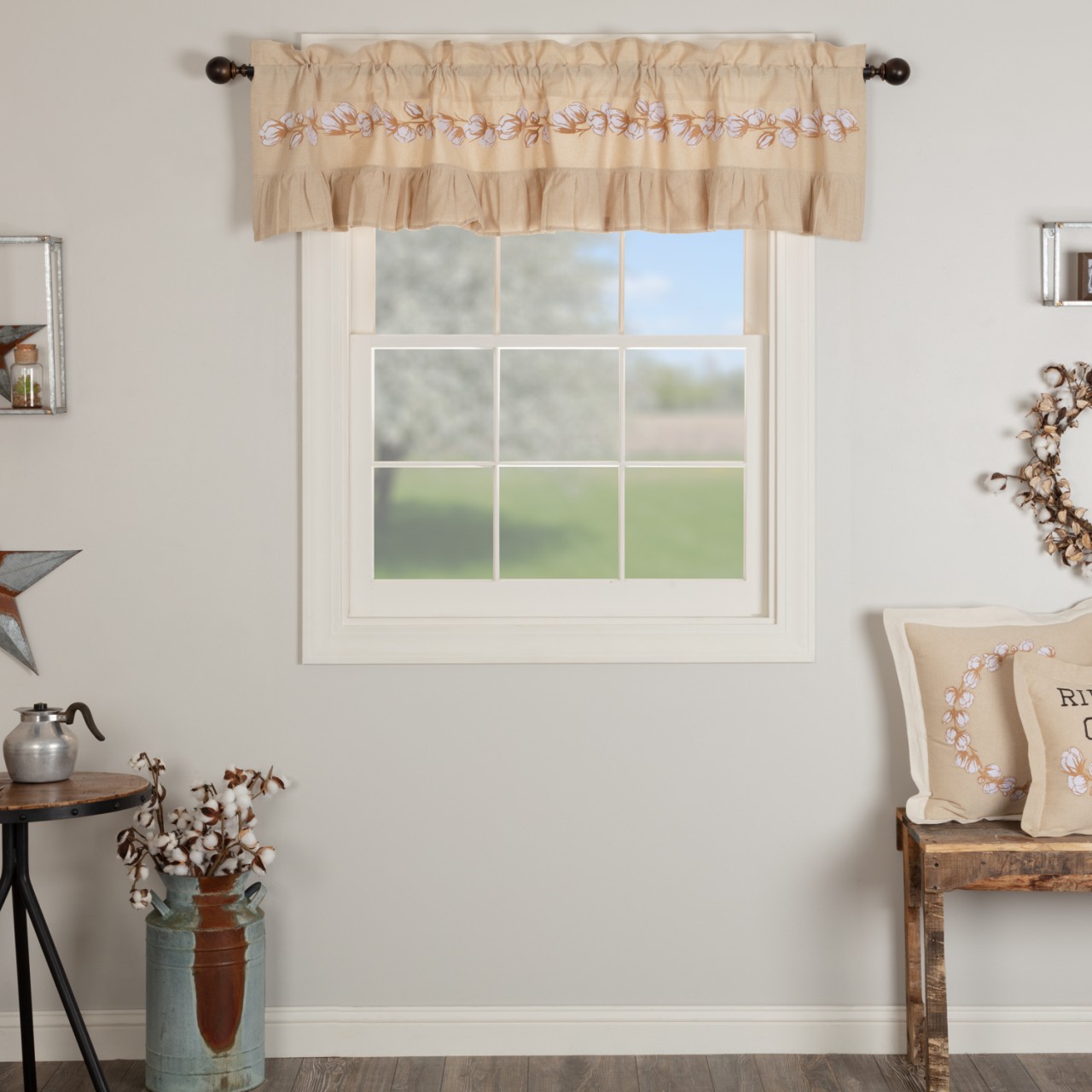 Ashmont Cotton Valance - Thumbnail 2