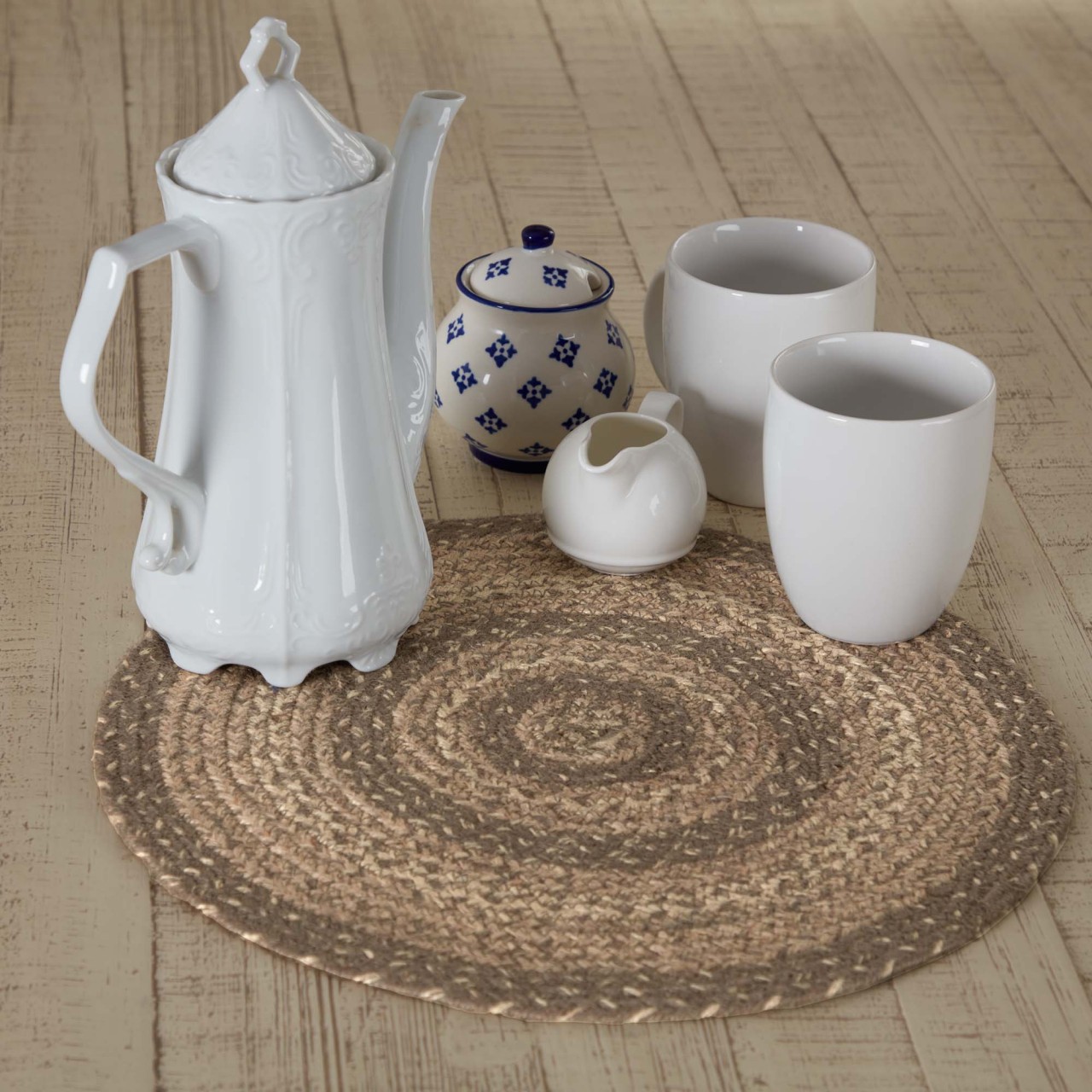VHC Cobblestone Jute Trivet - Thumbnail 2