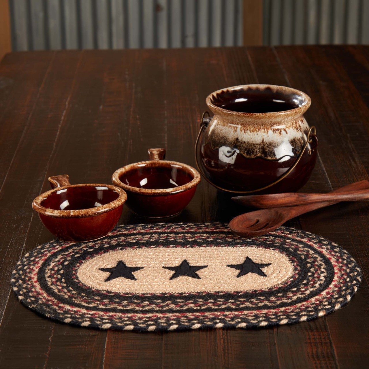 Colonial Star Jute Placemats - Thumbnail 4