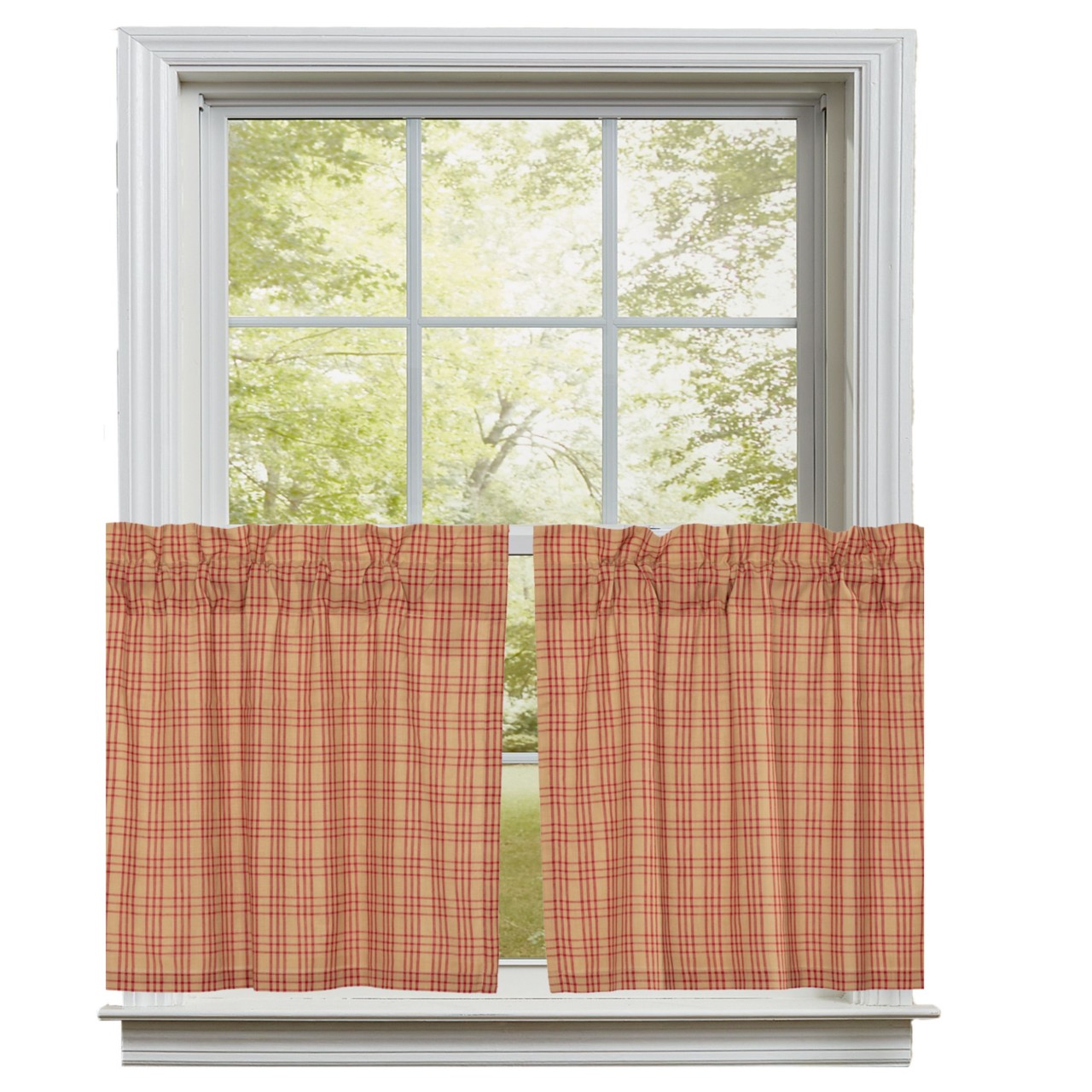 Sawyer Mill Red Plaid Tiers