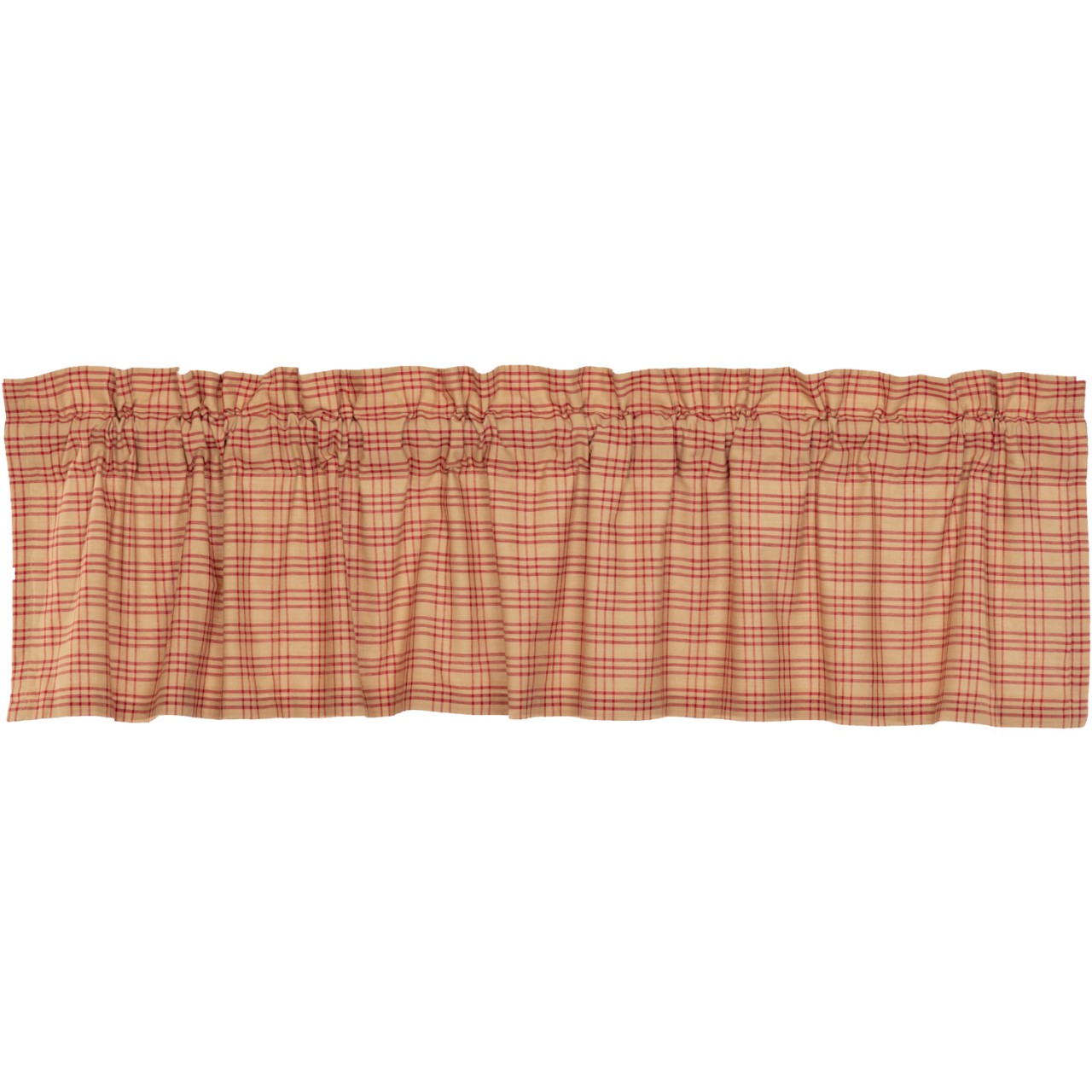 Sawyer Mill Red Plaid Valance - Thumbnail 3