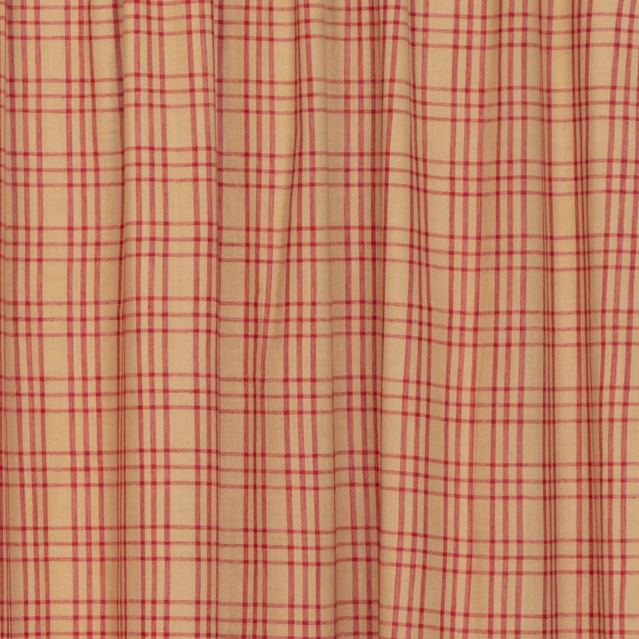 Sawyer Mill Red Plaid Valance - Thumbnail 4