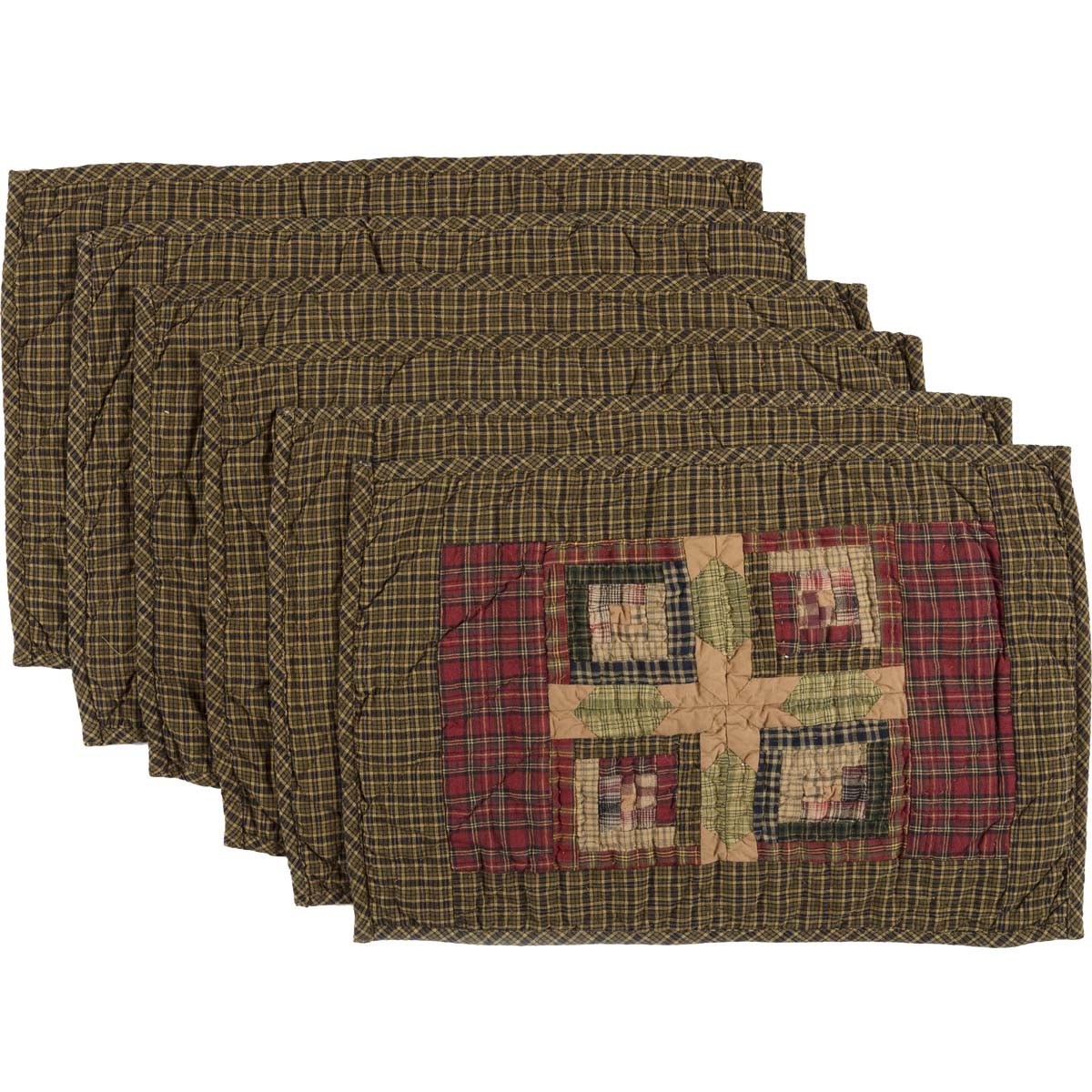 Tea Cabin Quilted Placemats