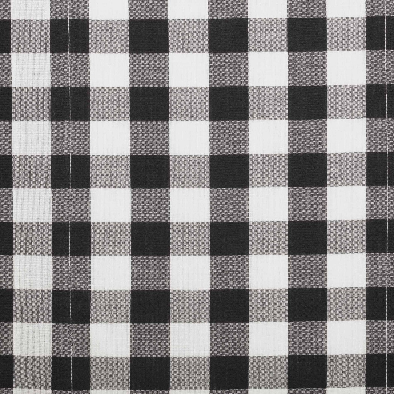 Annie Buffalo Check Black Shower Curtain - Thumbnail 3