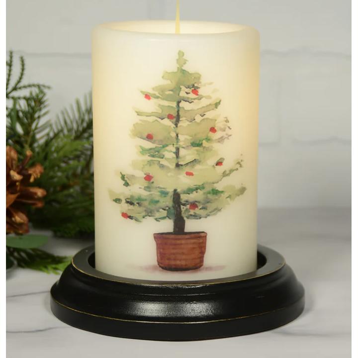 Candle Sleeve - Christmas Tree - Country Village Shoppe