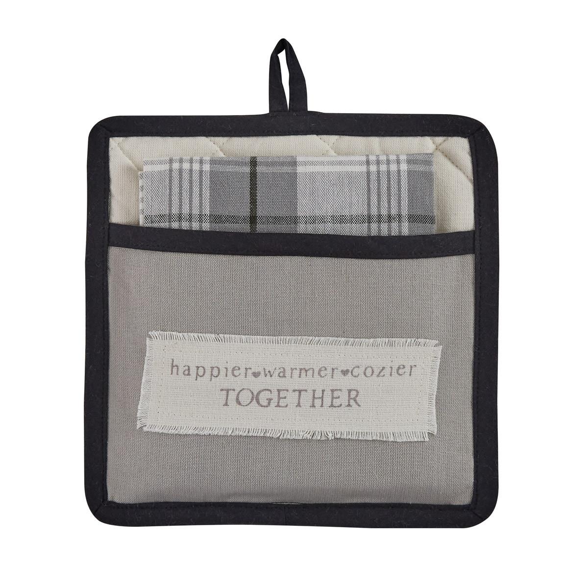 Park Designs Happier Together Potholder - Thumbnail 2