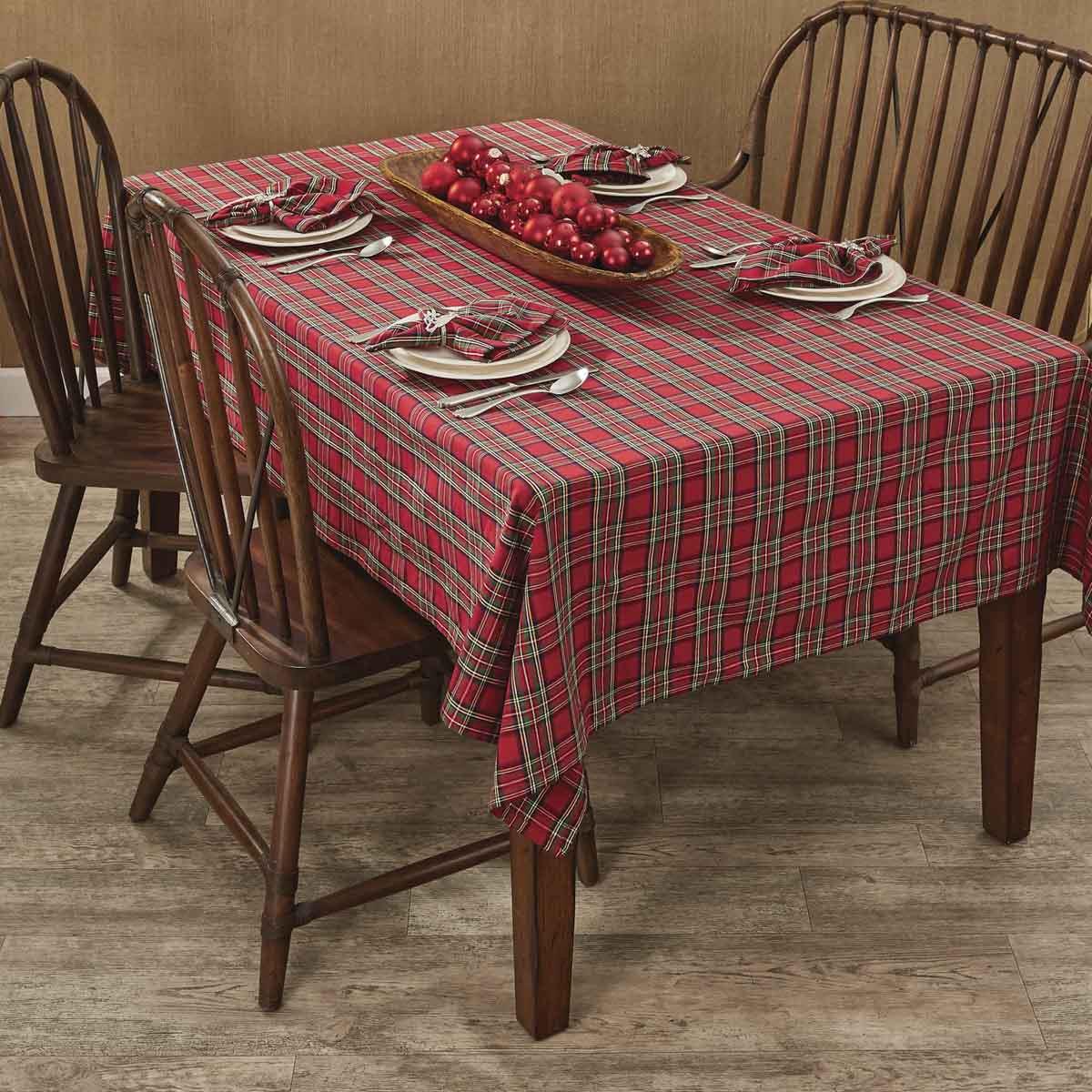 Regal Tartan Tablecloth - 60x84 - Country Village Shoppe