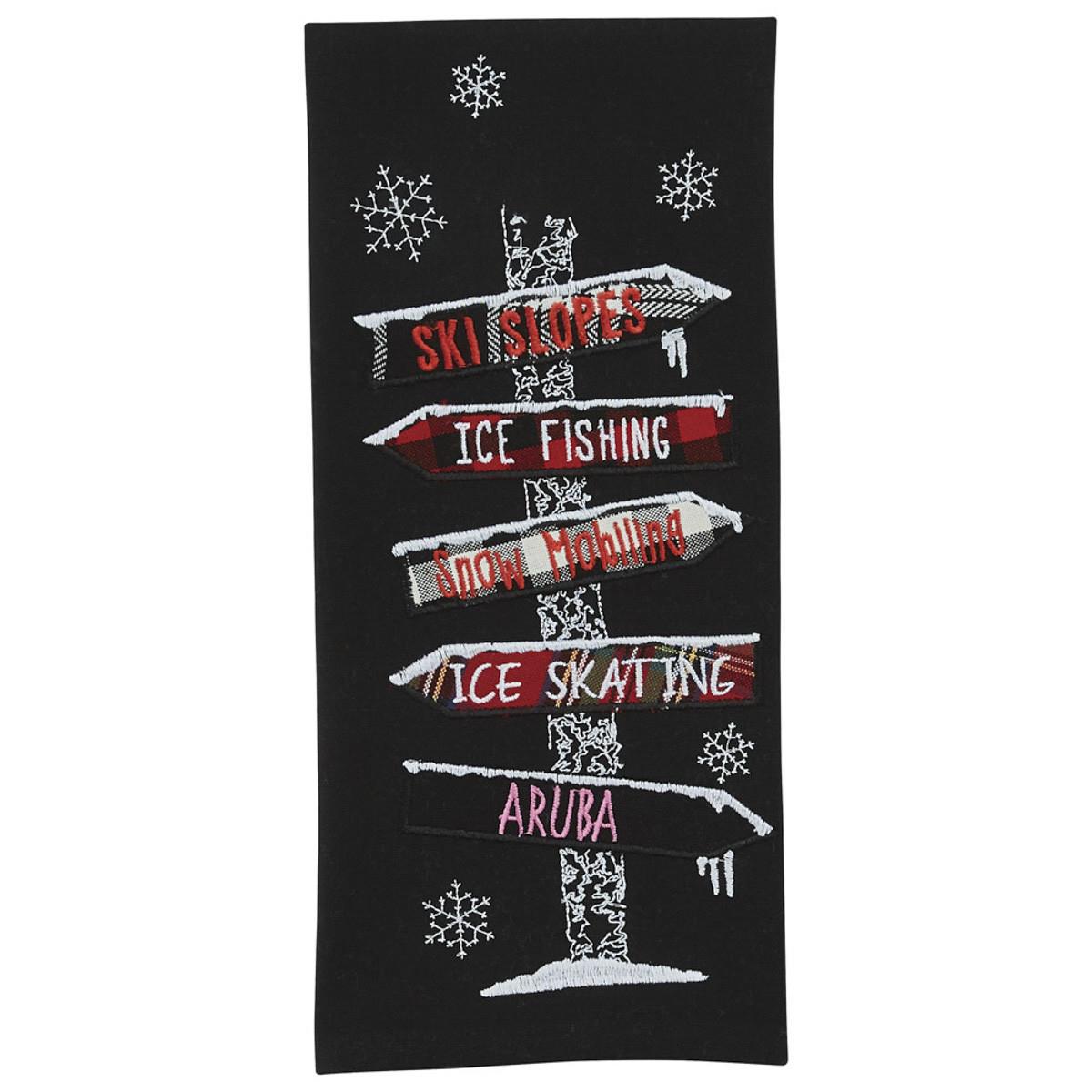 Aruba Embroidered Dishtowels