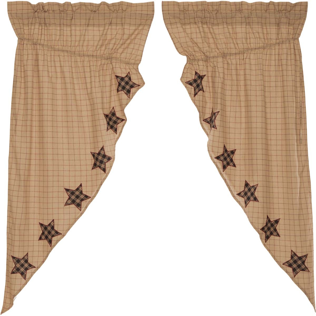 Bingham Star Prairie Swags - Applique Star