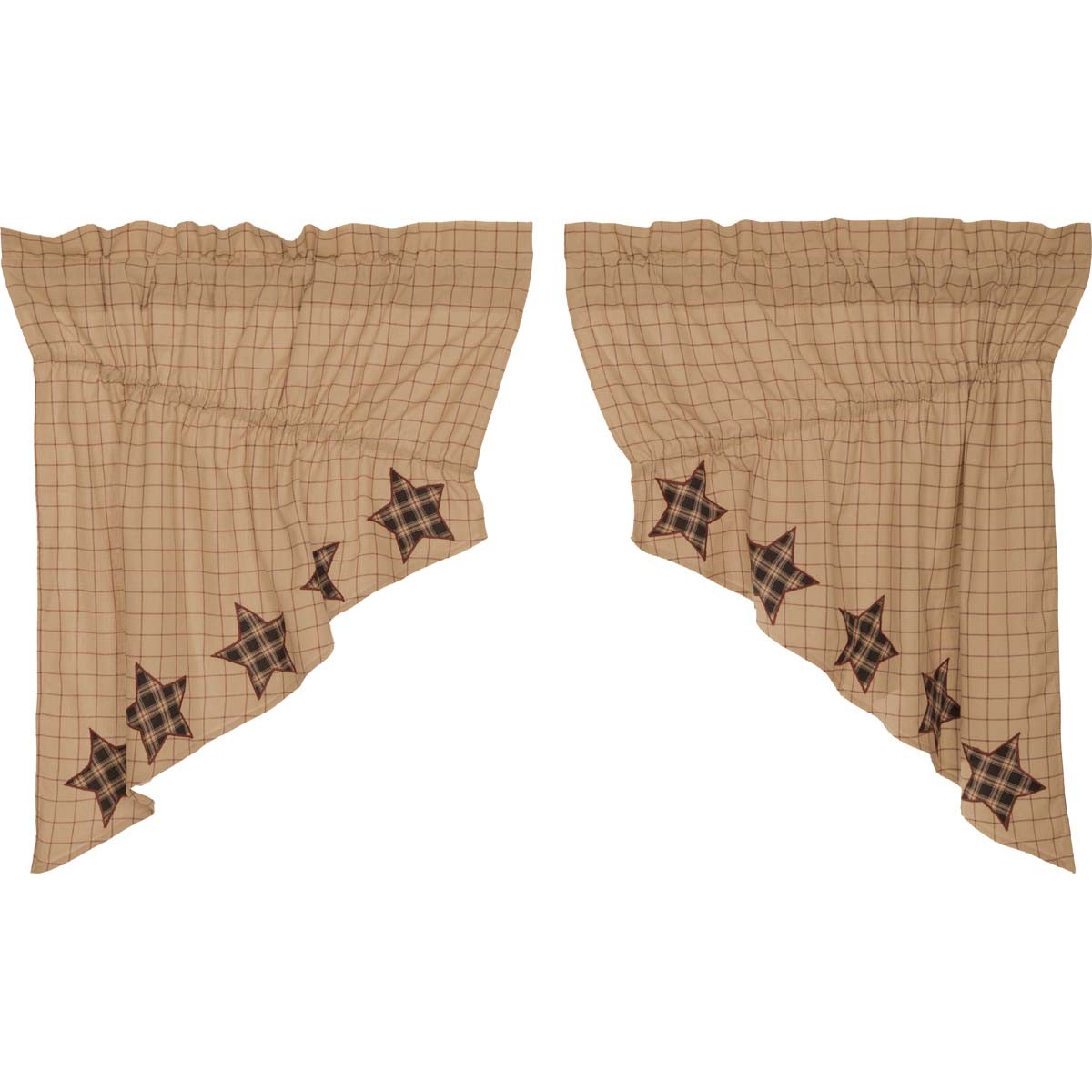 Bingham Star Prairie Swags - Applique Star - Thumbnail 5