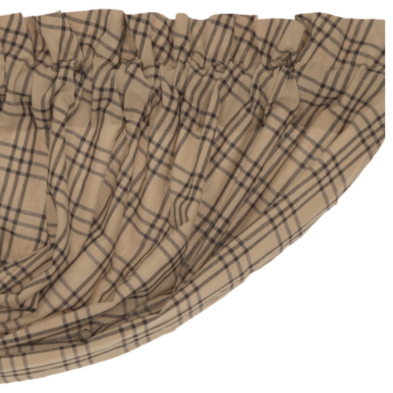 Sawyer Mill Charcoal Plaid Valance - Balloon - Thumbnail 3