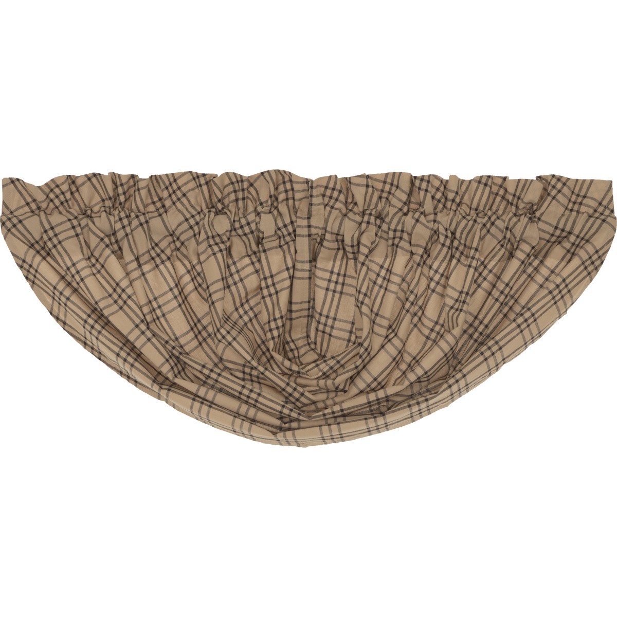 Sawyer Mill Charcoal Plaid Valance - Balloon