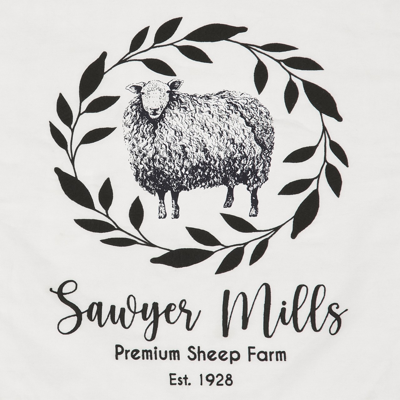 Sawyer Mill Black Sheep Pillow - Thumbnail 3