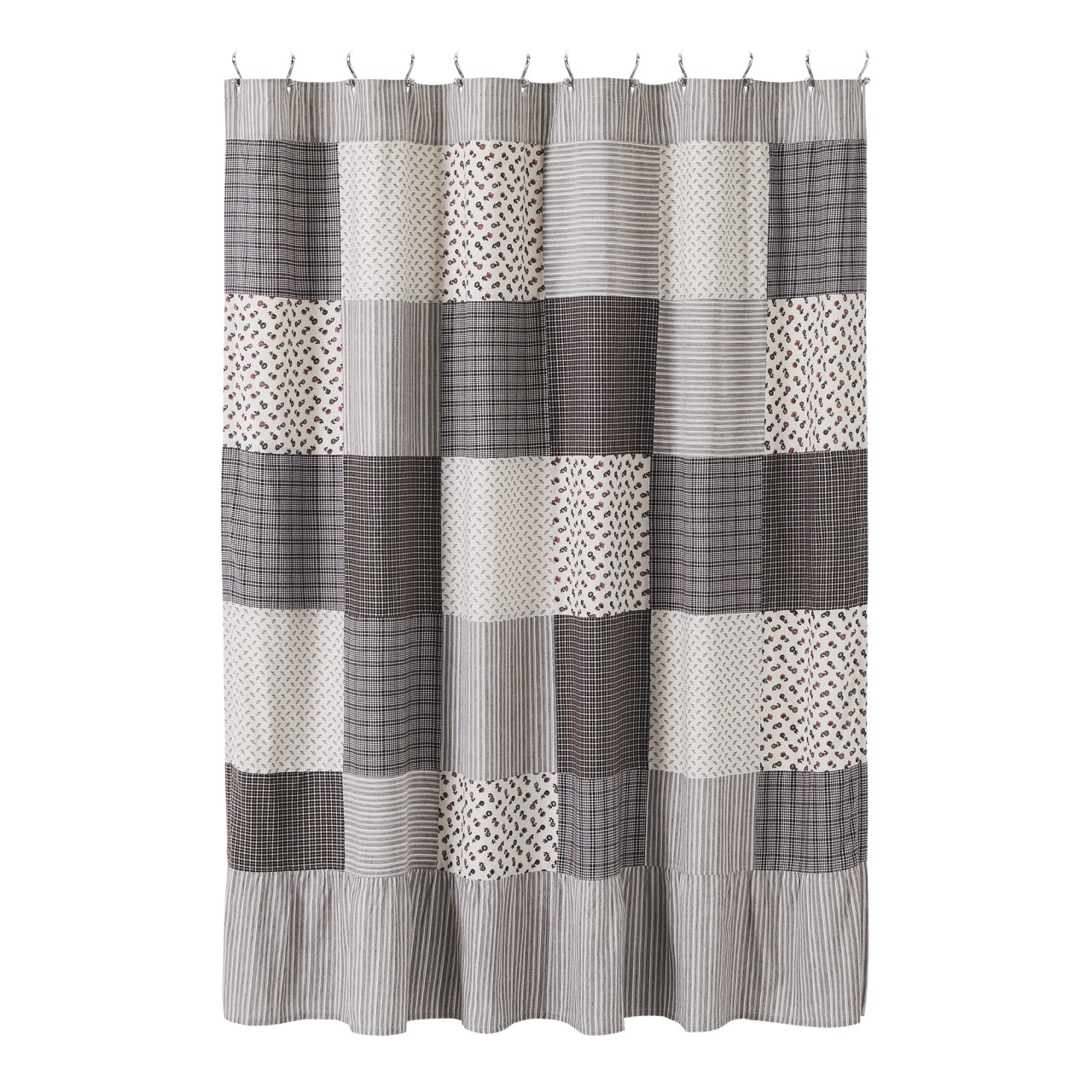 Florette Shower Curtain - Patchwork