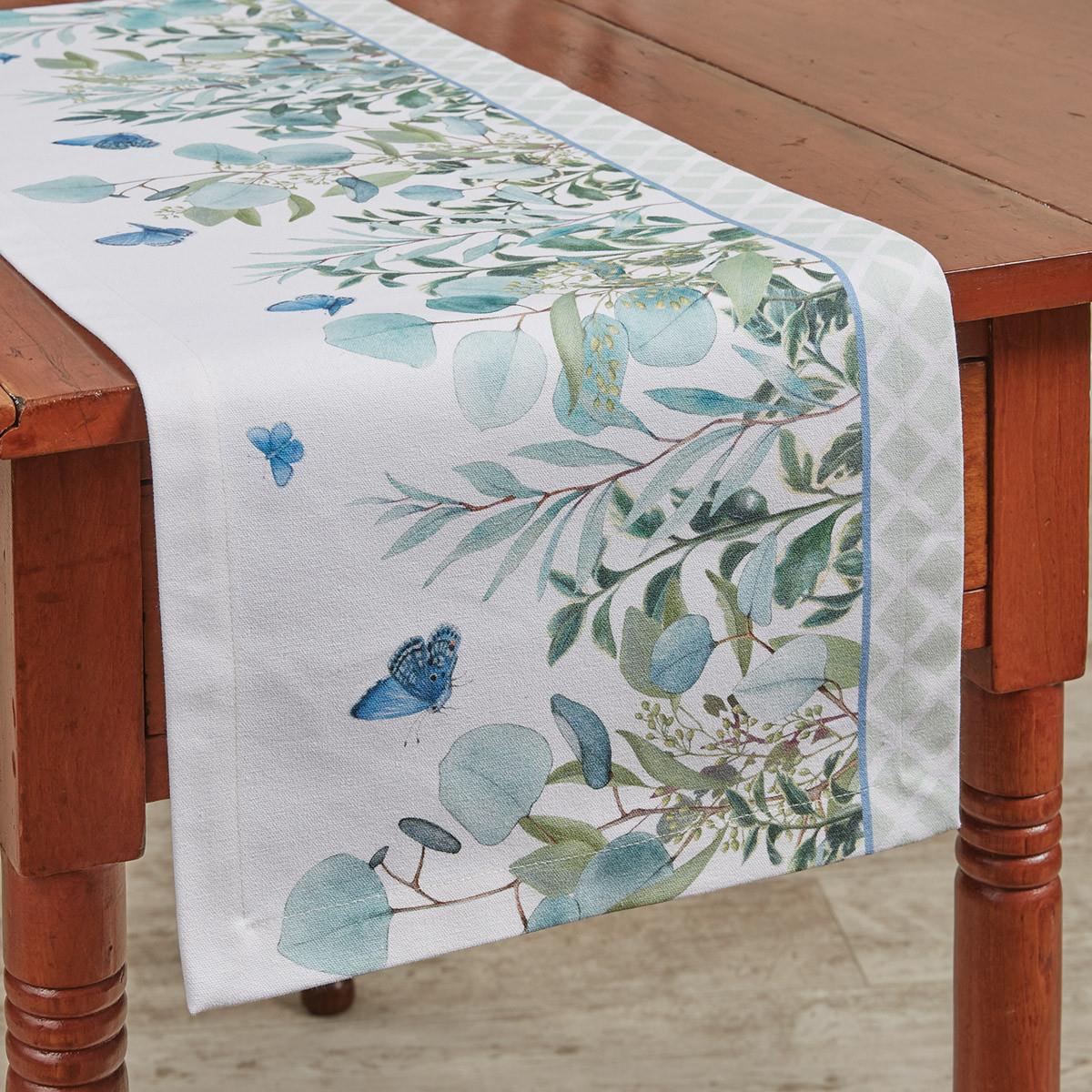 Eucalyptus Greens Table Runner - Thumbnail 3
