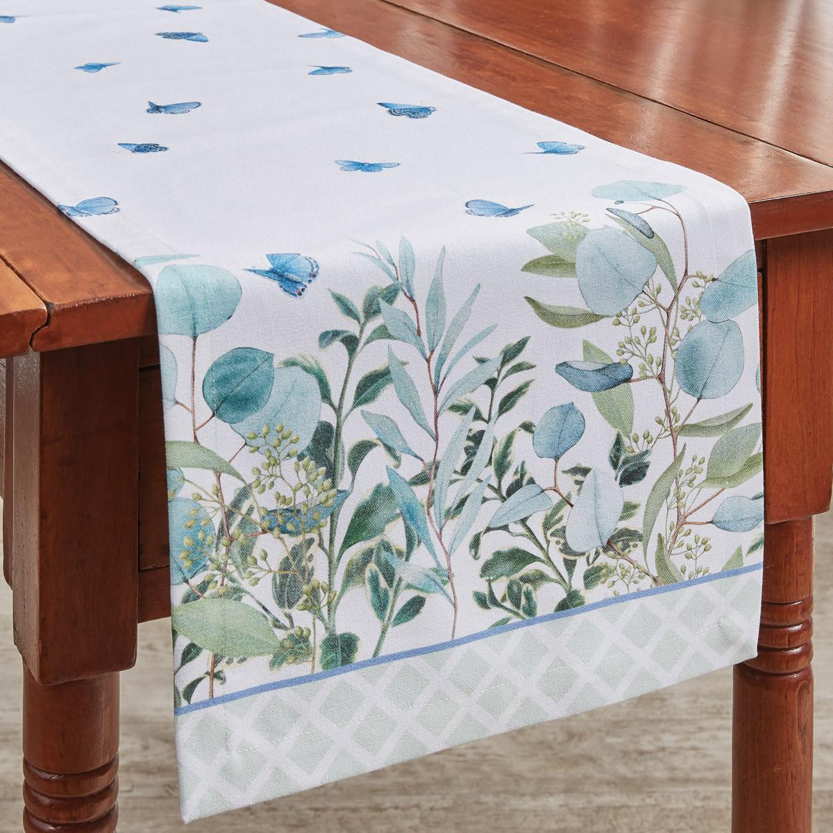 Eucalyptus Greens Table Runner - Thumbnail 2