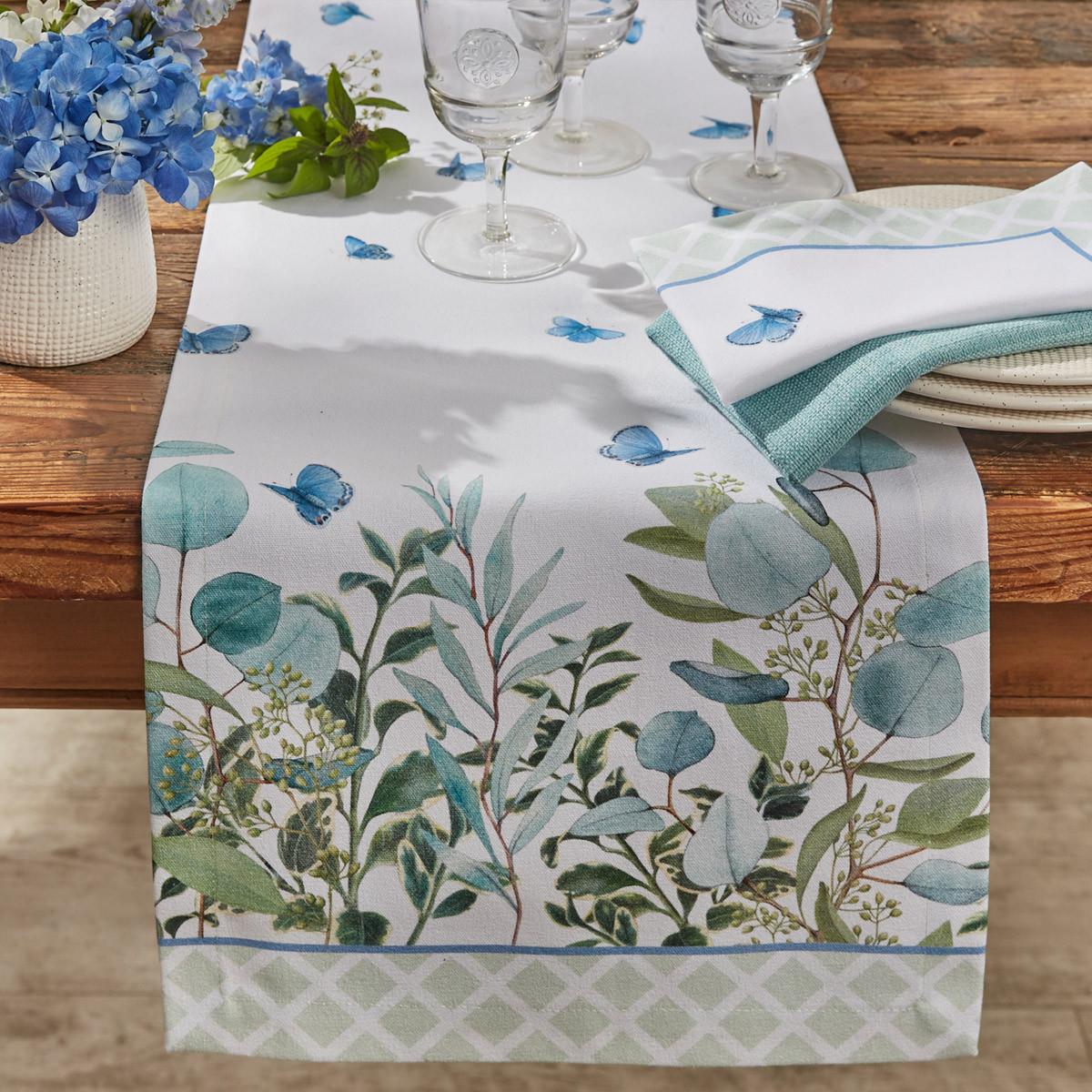Eucalyptus Greens Table Runner - Thumbnail 4