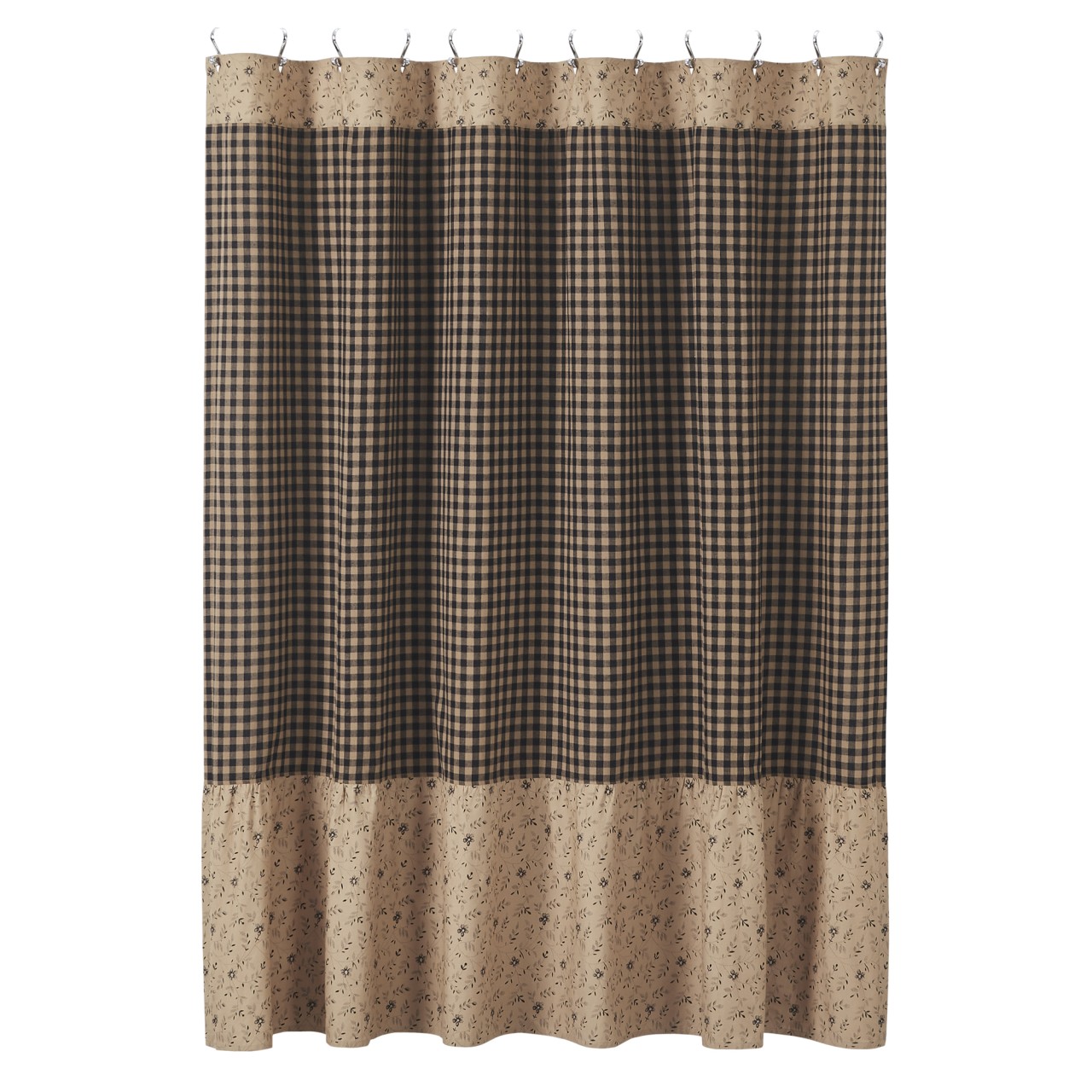 Maisie Ruffled Shower Curtain - Thumbnail 2