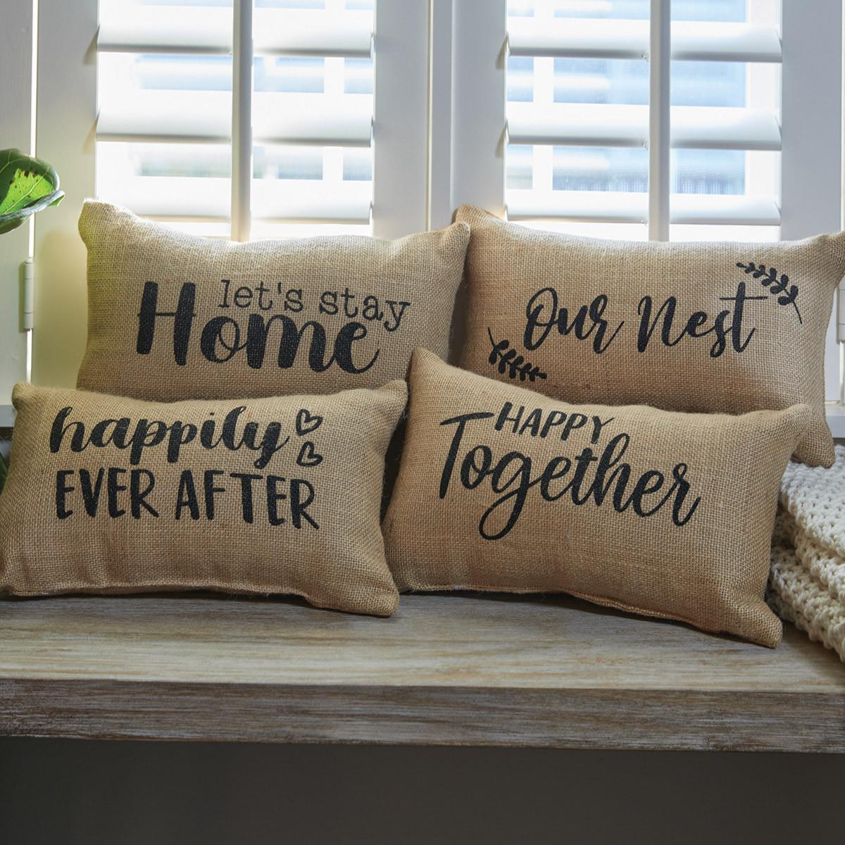 Happy Together Sentiment Pillow - Thumbnail 2