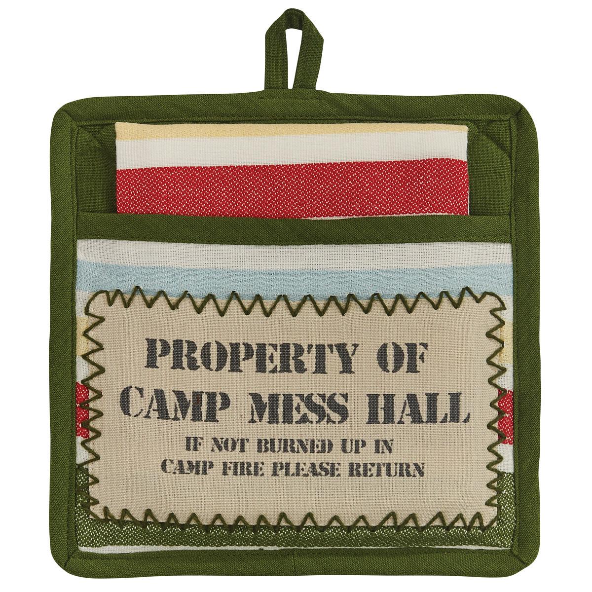 Park Designs Camp Stripe Potholder