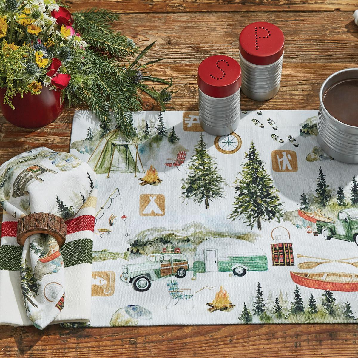 Camping Napkins - Set of 6