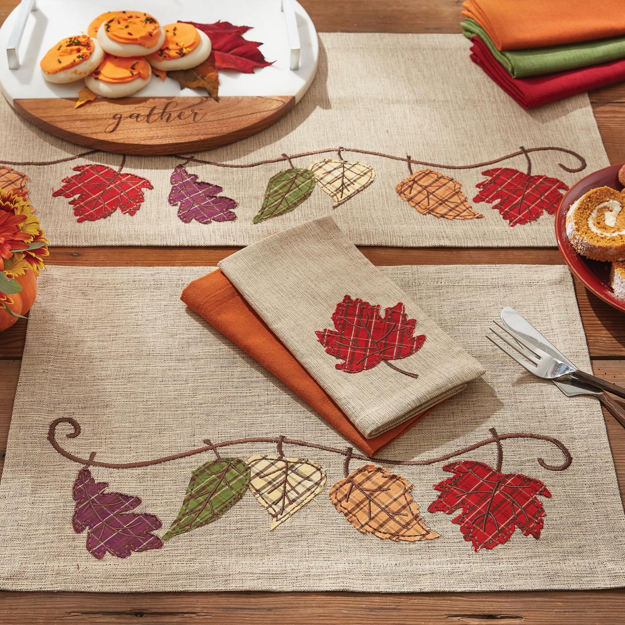September Leaves Table Runner