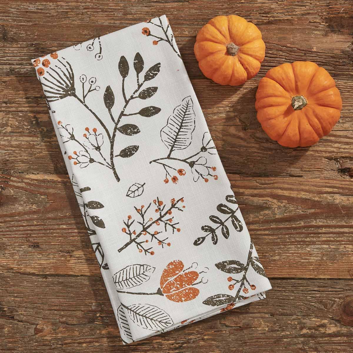 Autumn Berries Dishtowels